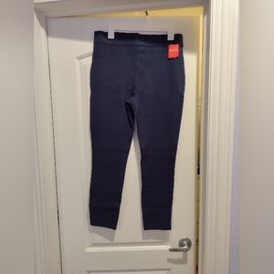 Spanx navy blue pants w/ fake front pockets size XL NWT